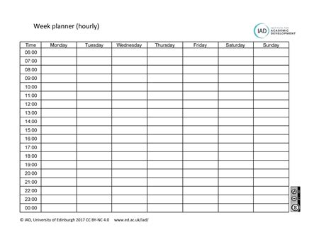 printable daily planner  hourly schedule amp   list