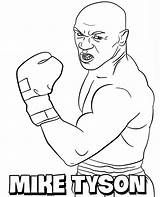 Tyson Boxer Topcoloringpages sketch template