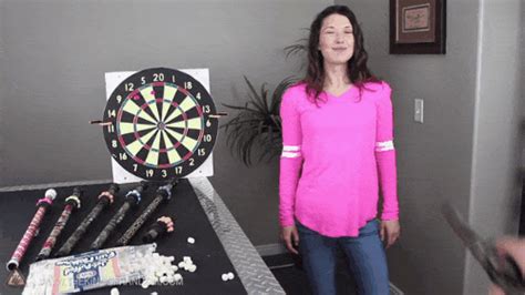 how to make a laser guided blowgun that shoots nail darts for less than