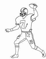 Coloring Nfl Pages Logo Printable Getcolorings sketch template
