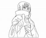 Itachi Coloring Uchiha Pages Sharingan Color Printable Getcolorings Getdrawings Colouring sketch template