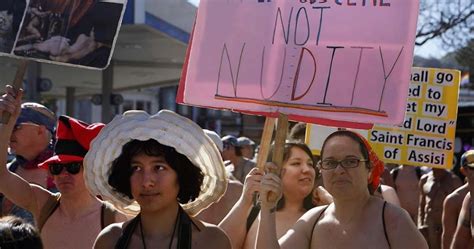 “summer Of Love” Naked Parade In San Francisco Holistic