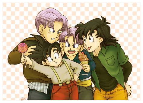 Goten Adult Goten Trunks And Adult Trunks Sonic And