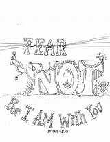 Fear Isaiah Zenspirations Scriptures Escape Devotional Printables sketch template