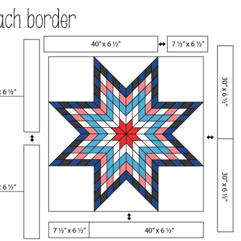 printable lone star quilt pattern printable templates