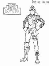 Fortnite Royale Coloriage Raider Renegade Ausmalbilder Trooper Pioche Sheets Schwarzer 塗り絵 Colorare Pintar Colorier Drucken Ritter Ghoul Druku Scar Ausdrucken sketch template