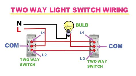 switch wiring diagram youtube