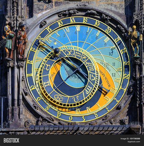 astronomic clock image photo  trial bigstock