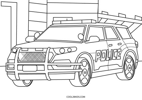printable police car coloring pages minimalist blank printable