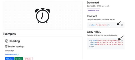 css bootstrap  svg icons