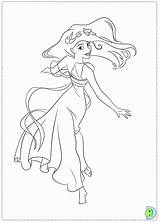 Coloring Enchanted Pages Disney Giselle Printable Print Princess Ella Dinokids Coloriage Fois Popular Une Il Coloringdisney Close Template Choisir Tableau sketch template