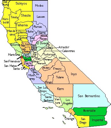 printable maps map counties california print