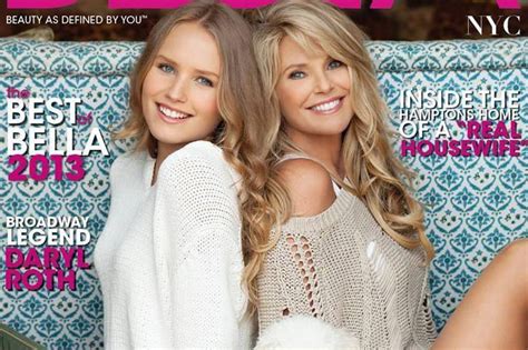 sailor brinkley cook and mom christie brinkley land their first cover together photo