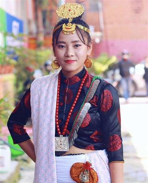 Nepali Culture Traditional Outfits National Clothes Asian Dress