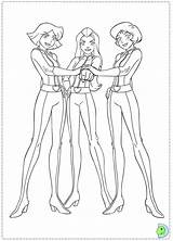 Coloring Pages Spy Totally Spies Girl Colouring Colorings Template Sheets Getdrawings sketch template