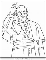 Pope Francis Thecatholickid sketch template