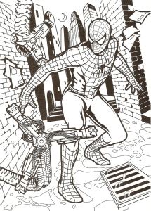 spider man  printable coloring pages  kids