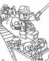 Coloring Pages Lego Indiana Jones Yosemite Sam Printable Mccain Chase Print Choose Board Getcolorings Template sketch template
