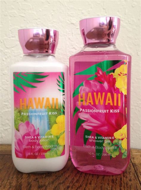 New Bath And Body Works Hawaii Passionfruit Kiss Body Wash