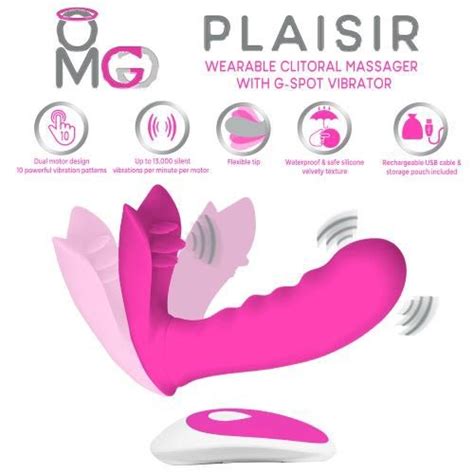 Omg Plaisir Wearable Clitoral Massager With G Spot