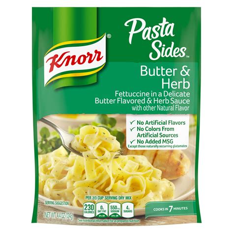 knorr pasta sides dish butter herb  oz walmartcom walmartcom
