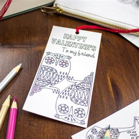 valentines day coloring bookmarks coloring bookmarks valentines day