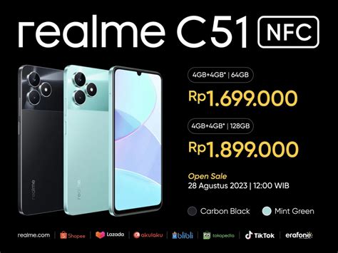 spesifikasi  harga realme  hp  jutaan  nfc kamera  mp