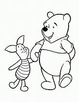 Pooh Coloring Bear Pages Comments sketch template