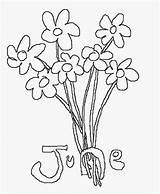 June Calendar Coloring Pages sketch template