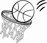 Basketball Coloring Kids Pages Printable Color Print Coloriage sketch template