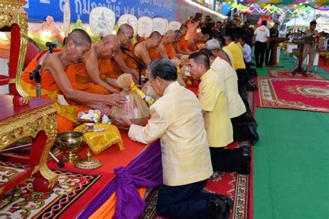 ประธานสภาผู้แทนราษฎร เป็นประธานในพิธีเปิดงานผูกพัทธสีมาปิดทองฝัง