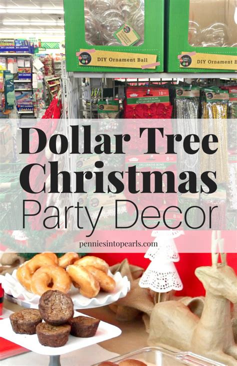 dollar tree christmas party decorations   budget
