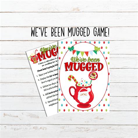 ve  mugged printable