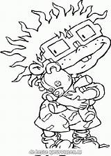 Rugrats Colouring Chuckie Susie Ratings sketch template