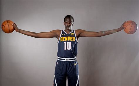 nuggets arent casting expectations  rookie bol bol boulder daily camera