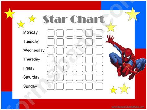 printable stars  reward charts