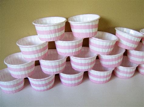 mini candybake cups oz mini striped paper cups mini