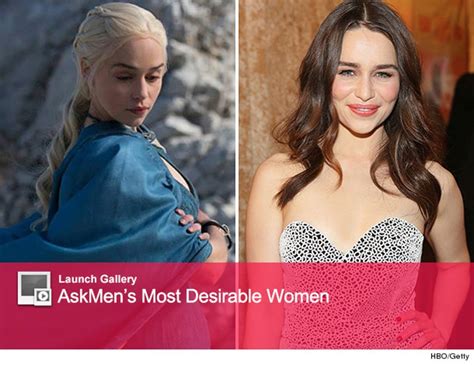Emilia Clarke Voted Askmen S Most Desirable Woman Of 2014