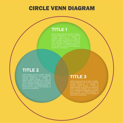 5 2 circle venn diagram example psd design template business psd