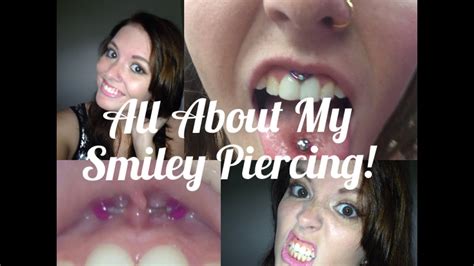 All About My Smiley Piercing Youtube