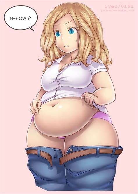 hentai forced weight gain belly