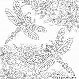 Dragonfly Mandala Lt Egle Malvorlagen Odwiedź Sheets Ausmalbilder sketch template