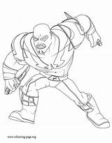 Drax Colouring Guardians sketch template