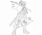 Mitsurugi Action Pages Soulcalibur Coloring sketch template