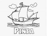 Columbus Drawing Pinta Fleet Kindpng sketch template