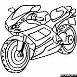 Valentino Ducati Sportbike sketch template