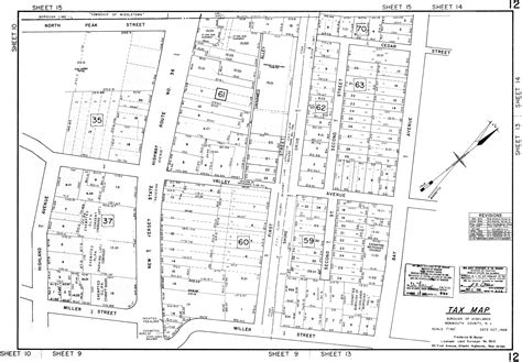 borough  highlands  jersey tax map plate