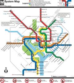 map room redesigning  washington metro map