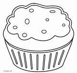 Coloring Pages Cupcake Cupcakes Printable Kids Cool2bkids Board Cake Template Choose sketch template