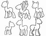 Mlp Filly Alicorn Ponies Doodlecraft Piñata Cosas Bases sketch template